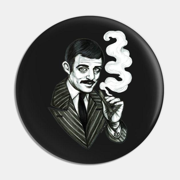 Gomez Addams Pin by The Art of Megan Mars