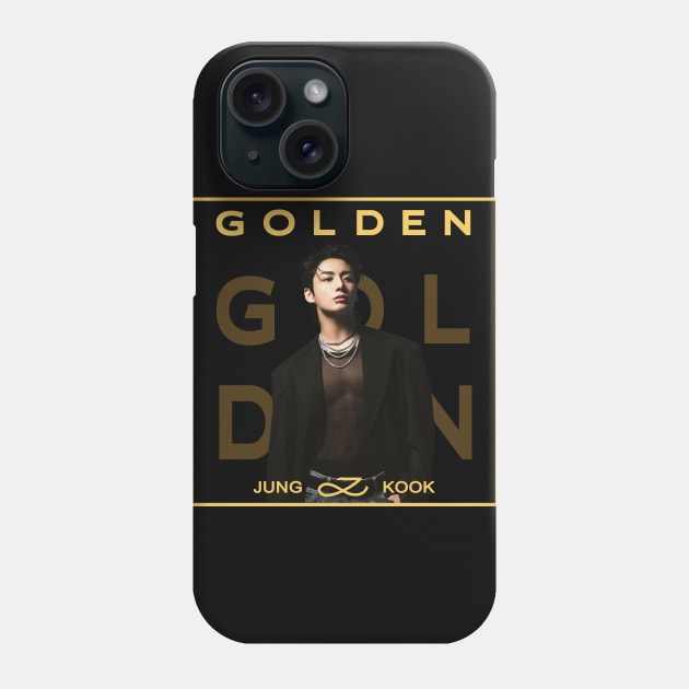 Jungkkok Golden Jung Kook Phone Case by WacalacaW