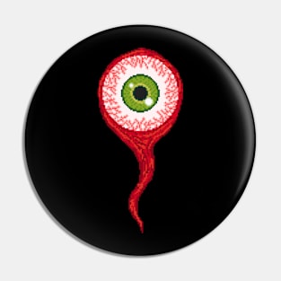 Eyeball Pixel Art Pin