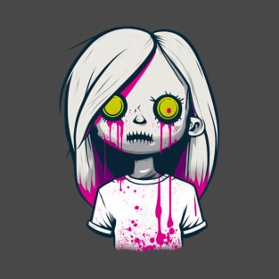 Emo Zombie Girl T-Shirt