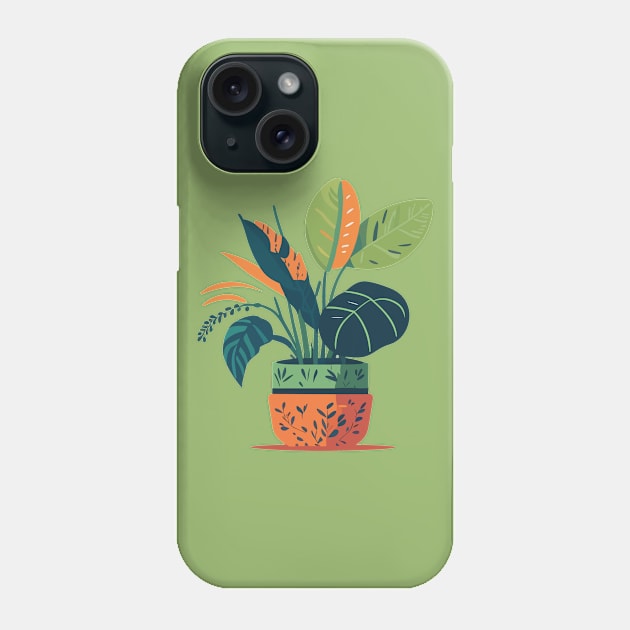 Cute Houseplant Phone Case by SpriteGuy95