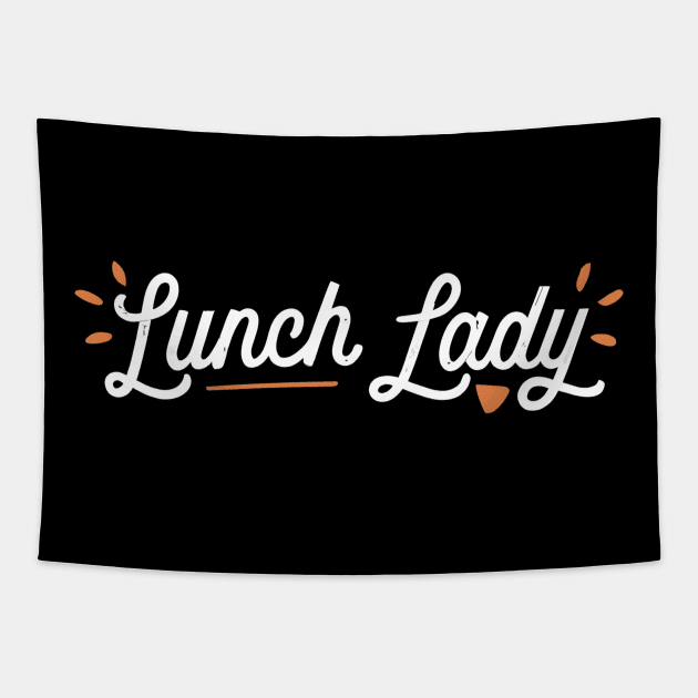 Lunch lady Tapestry by NomiCrafts