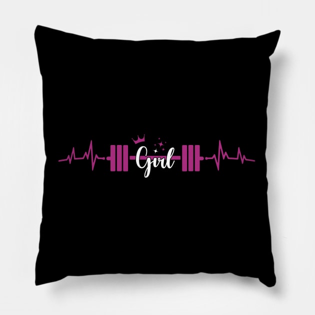 Fitness barbie Pillow by DarkStile