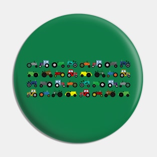 Tractors Print Pin