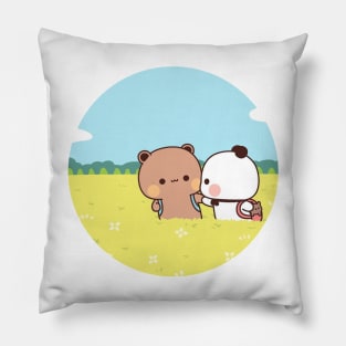 Bubu and Dudu cuddly bears Pillow