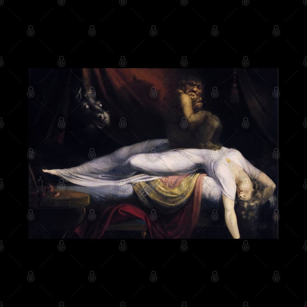 The Nightmare | Henry Fuseli | Satanic Art by WearSatan