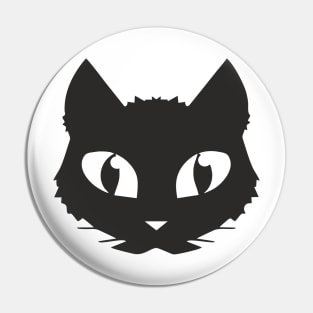 Black Cat (Muzzle) Pin