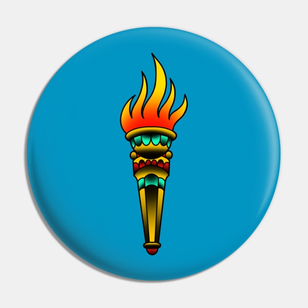 Torch Pin by Glockink