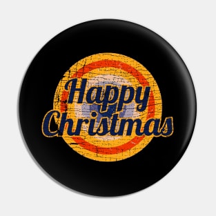 Happy Christmas Pin