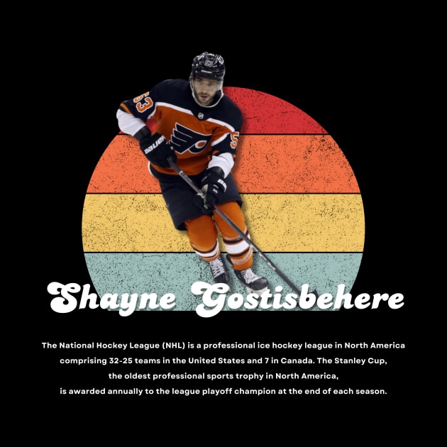 Shayne Gostisbehere Vintage Vol 01 by Gojes Art