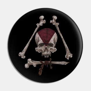 Tribal skull 1 Pin