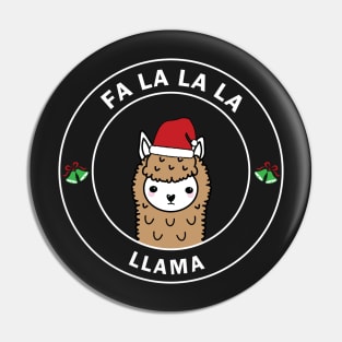 Christmas Llama Pin