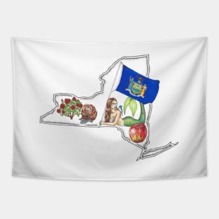 New York Mermaid Tapestry