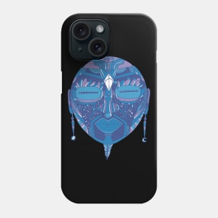 Mountain Blue African Mask 2 Phone Case