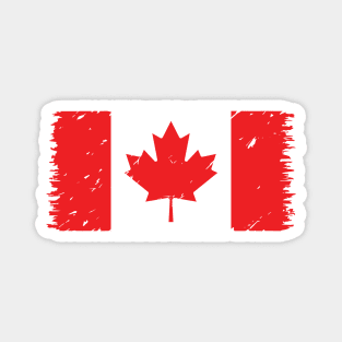 Flag Canada. Canada flag. National symbol of Canada Magnet