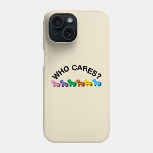 REX ORANGE COUNTY PONY WHO CARES Phone Case