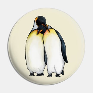 Emperor Penguins Pin