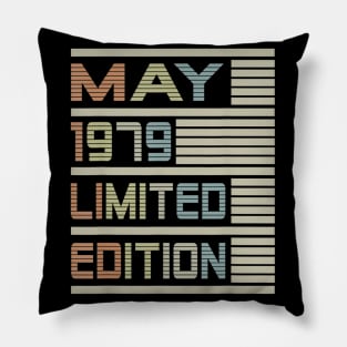 41th Birthday Gift May 1979 41 Years Old Pillow