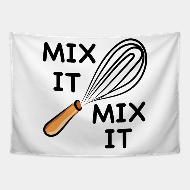 Mix it mix it Tapestry by richercollections