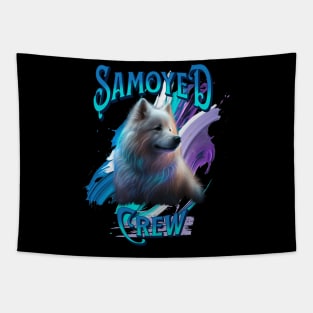 Samoyed Crew Tapestry