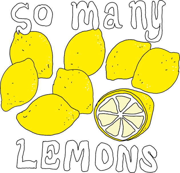 So many lemons. Kids T-Shirt by Princifer