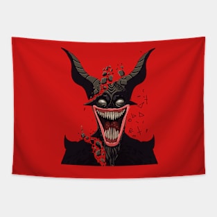 Red Devil Tapestry