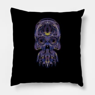 Electroluminated Skull - Regal Pillow