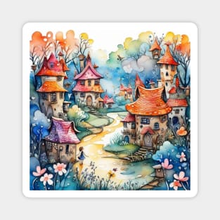 Cute fairyland fairytale magic place gift ideas Magnet