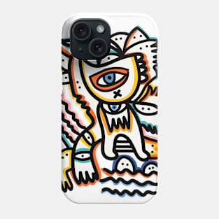 Aztec Graffiti Doodle Spirit Phone Case