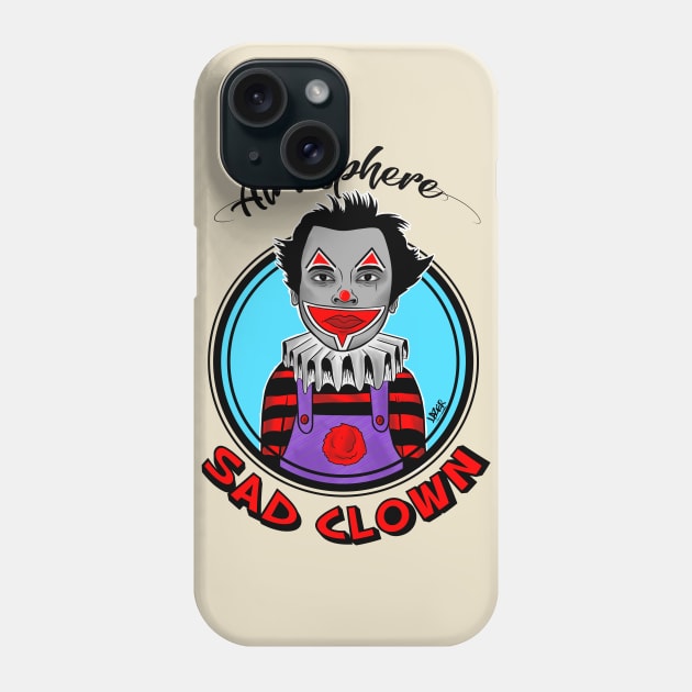 Sad Clown Phone Case by TheDopestRobot