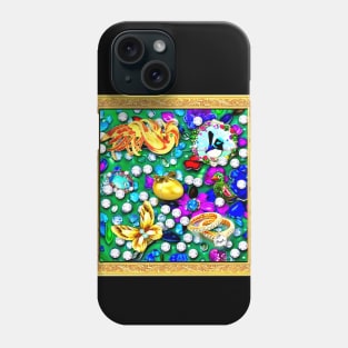 Positive Affirmation Gem Spa Phone Case