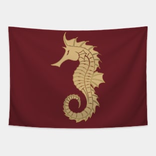A Beautiful, Colourful Seahorse Design for People Who Love Seahorses and the Ocean Tapestry