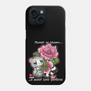 Flower in bloom... a sweet love perfume Phone Case