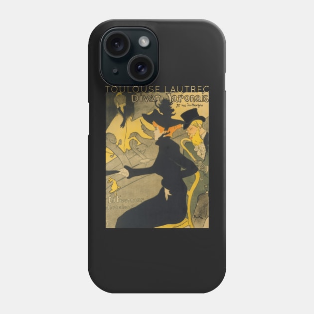 Toulouse Lautrec - Divan Japonais Phone Case by TwistedCity