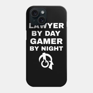 Lawyer By Day Gamer By Night Phone Case