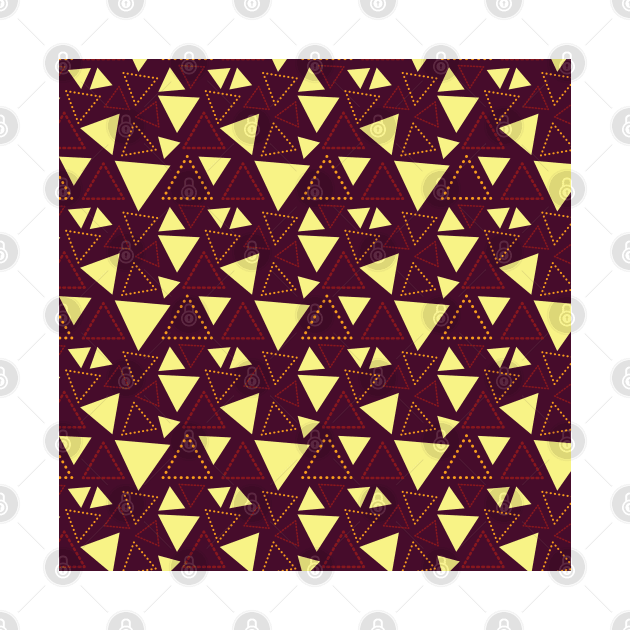 Triangle Seamless Pattern 016#001 by jeeneecraftz