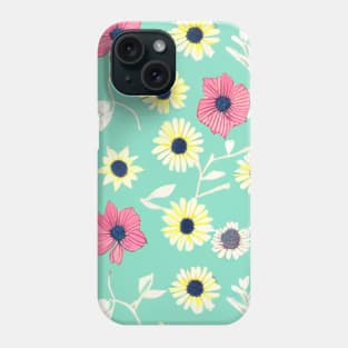 Spring wildflowers (MD23SPR002) Phone Case