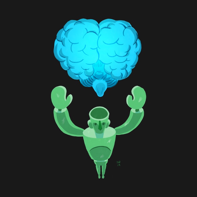 BRAIN POWER! by washburnillustration