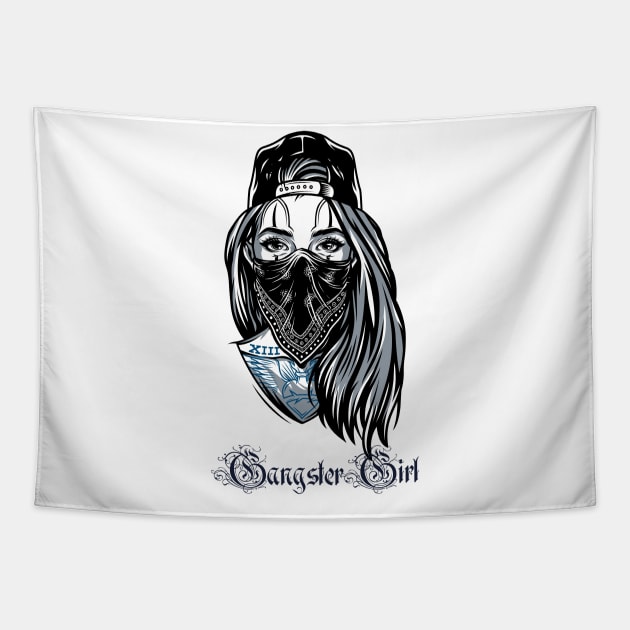 gangster girl Tapestry by This is store