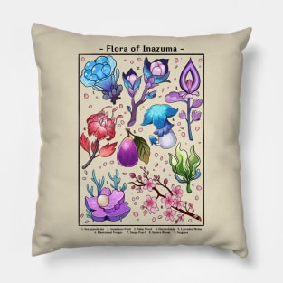 Flora of Inazuma Pillow