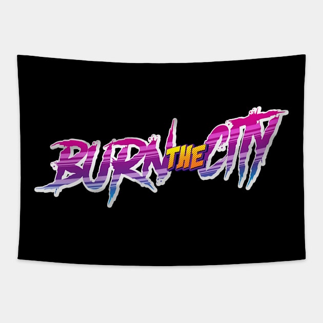 burn the city Tapestry by vaktorex