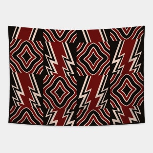 Tribal abstract pattern Rwanda style Tapestry