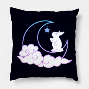 Moon Rabbit Pillow