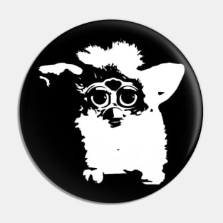 Abstract Furby Pin