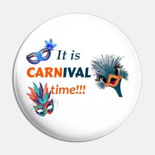 Mardi gras carnival time Pin