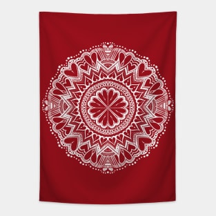 Love Valentine Mandala Tapestry