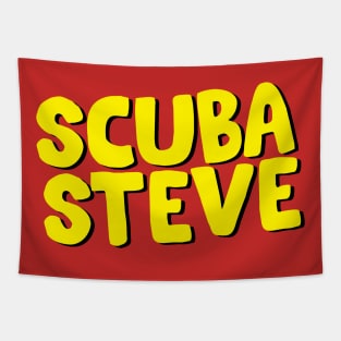 Scuba Steve //\\ Typography Design Tapestry