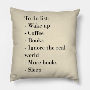 To Do List Pillow