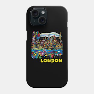 London England UK Pop Art Urban Wanderlust Europe Britain Phone Case