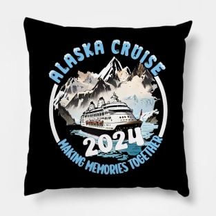 2024 Alaska Cruise Family Cruise Matching Cruise Squad. Pillow